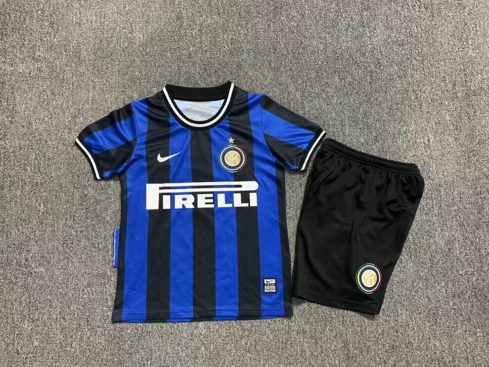 Kids-Inter Milan 09/10 Home Soccer Jersey
